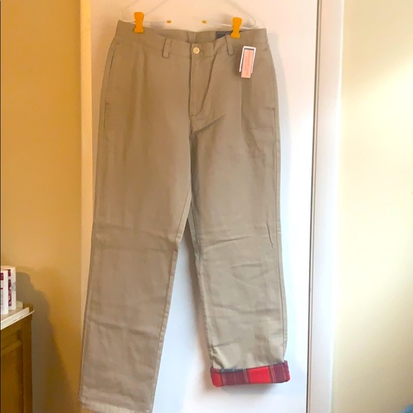 Vineyard Vines Other - Vineyard Vines pants w/ red plaid flannel 32x32